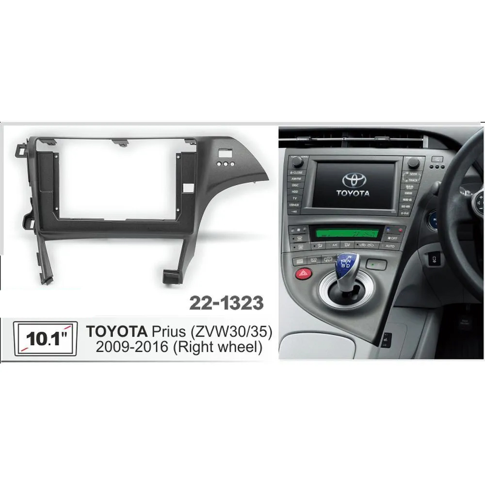 FITTING KIT 10.1" DASH TOYOTA PRIUS (ZVW30/35) 2009 - 2016 - Image 4