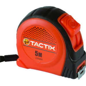 Tactix Tape Measure 5m x 19mm - Basic