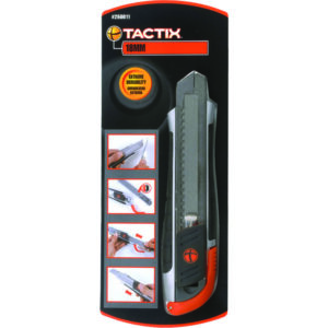 Tactix Knife Snap-off 18mm Zinc-Al Alloy