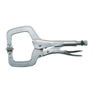 Teng 11in C-Clamp Power Grip w/Swivel Pad