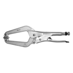 Teng 12in Long C-Clamp Lock Plier (NP) w/Swivel Pad