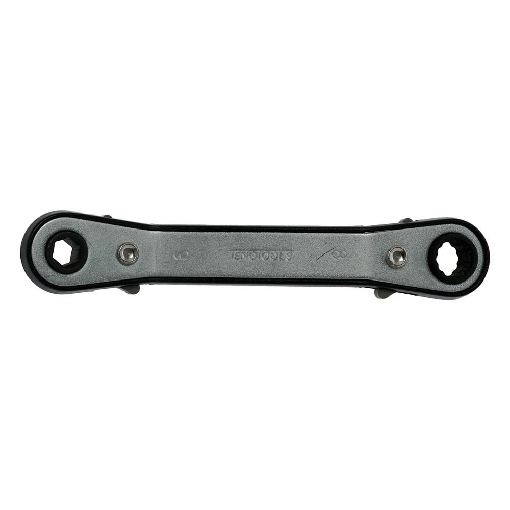Teng Ratchet Off-Set Dbl. Ring Spanner 17mm x 19mm