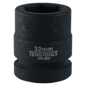 Teng 1in Dr. Impact Socket 32mm DIN
