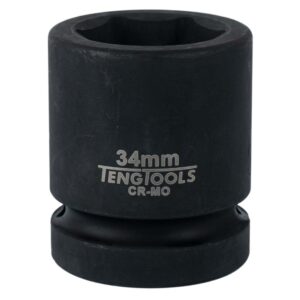 Teng 1in Dr. Impact Socket 34mm Din