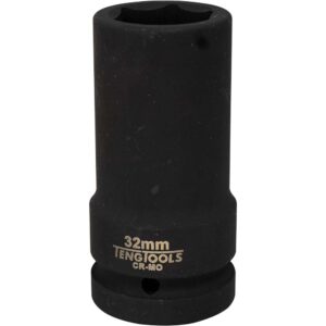 Teng 1in Dr. Thin Wall Deep Impact Socket 32mm Din
