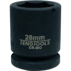Teng 3/4in Dr. Impact Socket 28mm DIN
