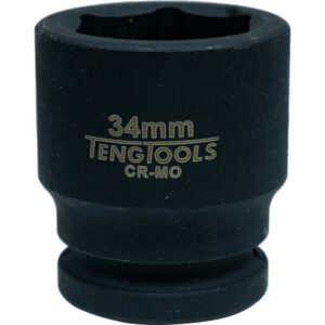 Teng 3/4in Dr. Impact Socket 34mm DIN