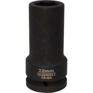 Teng 3/4in Dr. Deep Impact Socket 22mm DIN