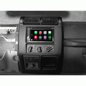 FITTING KIT JEEP WRANGLER 1997 - 2002 DOUBLE DIN FULL REPLACEMENT KIT (BLACK) - Image 2