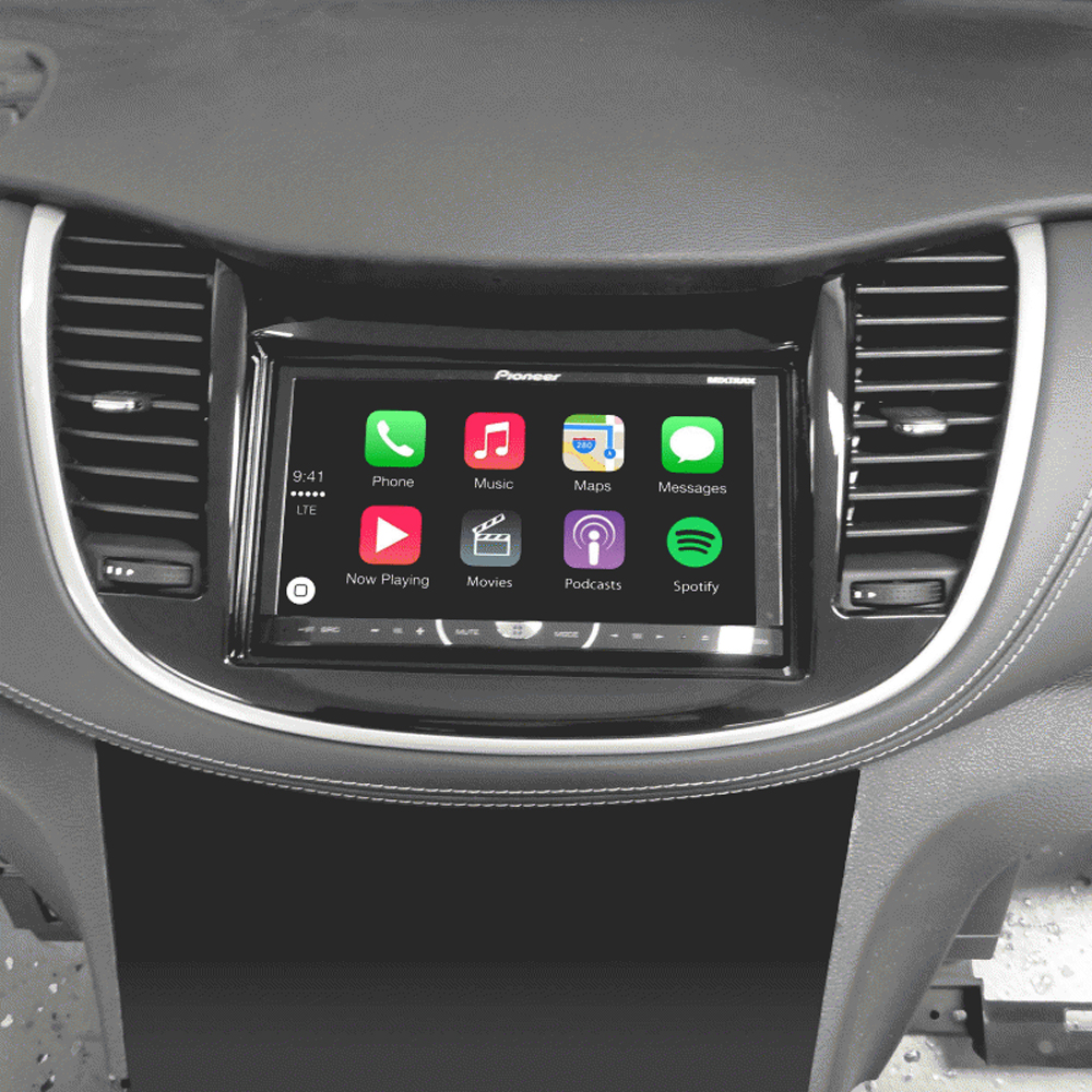 FITTING KIT CHEVROLET TRAX 2017 - 2022 DIN & DOUBLE DIN (BLACK) - Image 2