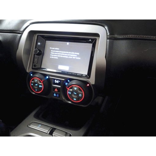 FITTING KIT CHEVROLET CAMARO 2010 - 2015 DIN & DOUBLE DIN (SILVER) - Image 2