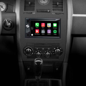 Alternative view of FITTING KIT CHRYSLER 300 2005-2008 DOUBLE DIN (BLACK)