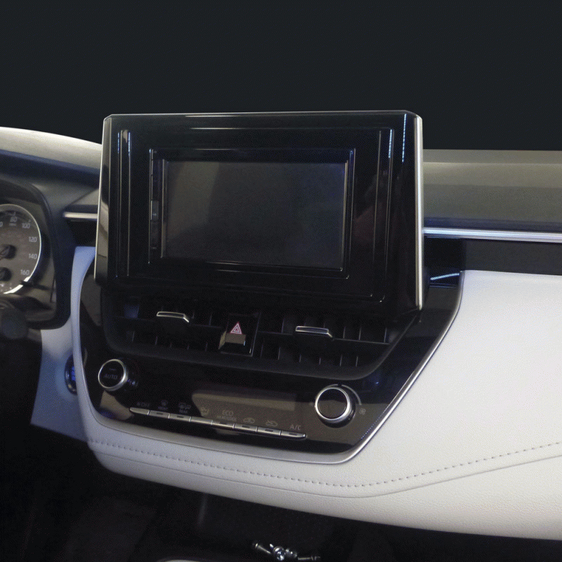 FITTING KIT TOYOTA COROLLA 2018 - 2022 DIN & DOUBLE DIN (BLACK) - Image 2