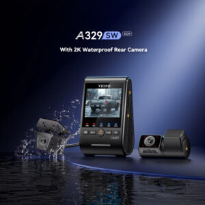VIOFO DASHCAM A329 4K FRONT + 2K FISHEYE INTERNAL + 2K WATERPROOF REAR WIFI 6 GPS - Image 4