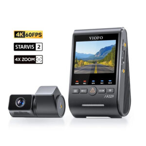 VIOFO DASHCAM A329 4K FRONT + 2K TELEPHOTO REAR CHANNEL WIFI 6 GPS