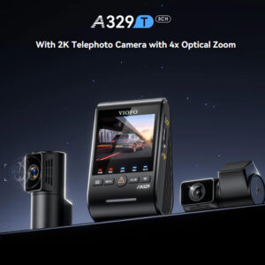 VIOFO DASHCAM A329 4K FRONT + 2K REAR + 2K TELEPHOTO WIFI 6 GPS - Image 4