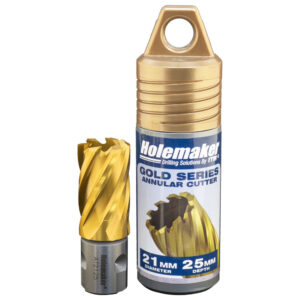 Holemaker Uni Shank Tinite (Tin) Cutter 21mmx25mm