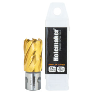 Holemaker Uni Shank Tinite (Tin) Cutter 23mmx25mm