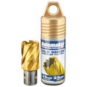 Holemaker Uni Shank Tinite (Tin) Cutter 25mmx25mm