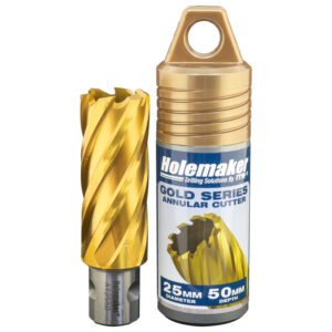 Holemaker Uni Shank Tinite (Tin) Cutter 25mmx50mm