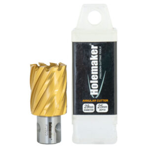 Holemaker Uni Shank Tinite (Tin) Cutter 29mmx25mm