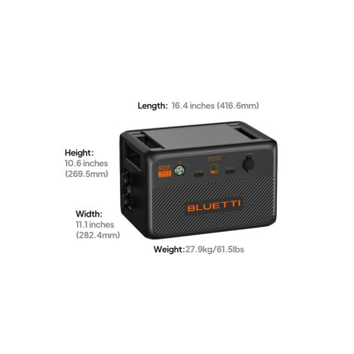 BLUETTI B210 EXPANSION BATTERY & USB/12VDC UPS POWER STATION | 2150WH - Image 6