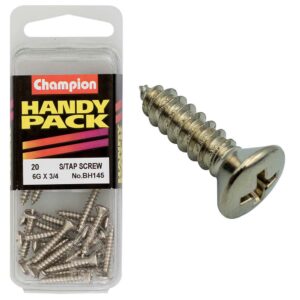 Champion 6G x 3/4in S/Tap - Rsd HD