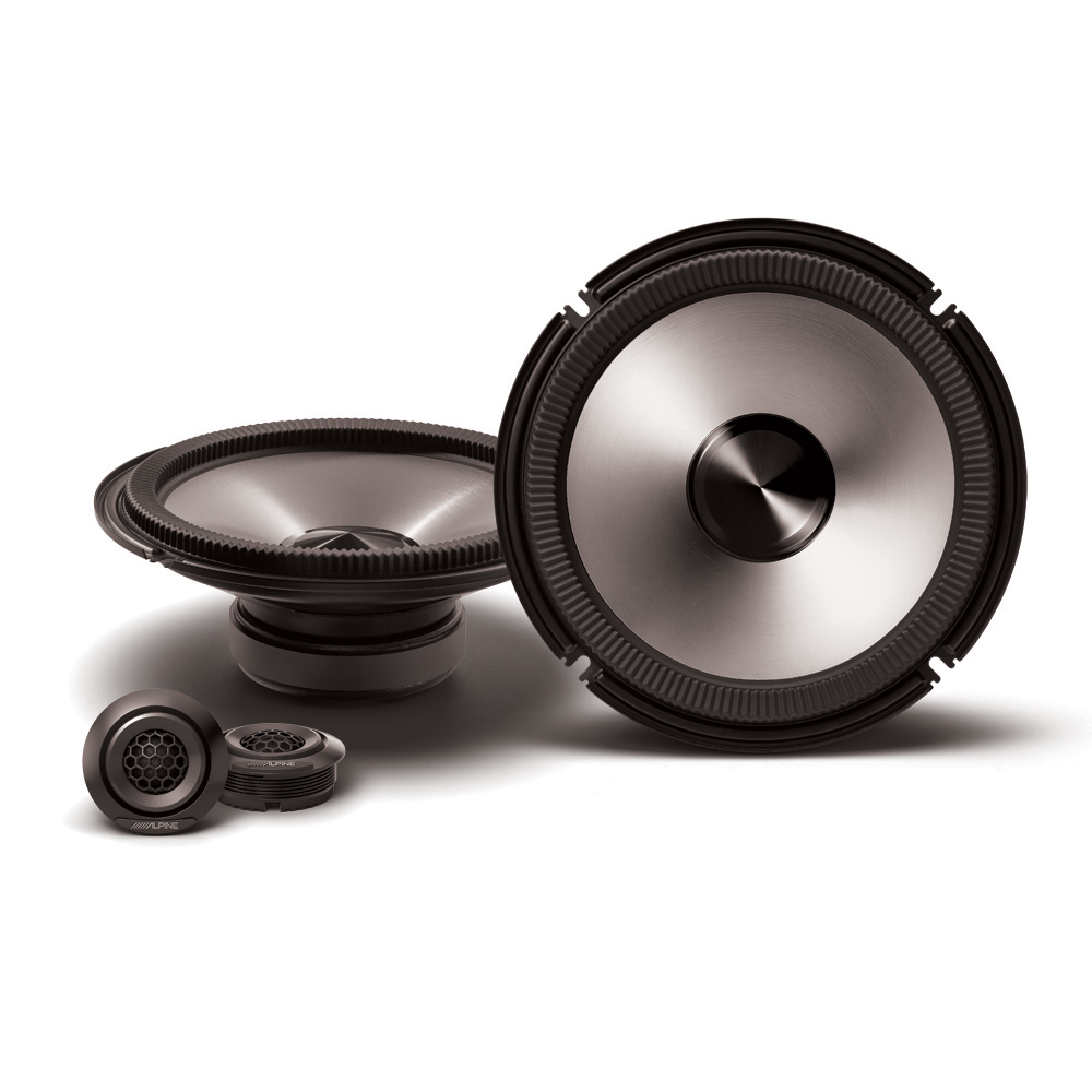 ALPINE BASSREV-SERIES 2 8" COMPONENT SPEAKER 100W RMS 2-WAY