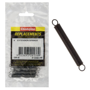 Champion 50 x 7 x 0.8mm Extension Spring -4pk