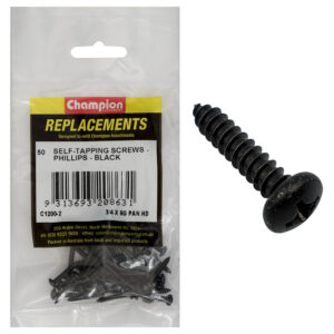Champion 3.5 x 19mm Self Tapping Screw Pan Head Ph -50pk