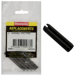 Champion 1/4in x 2-1/2in Roll Pin -5pk