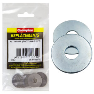 Champion 5/16 x1-1/4in Flat S/Steel Panel (Body) Washer-10pk
