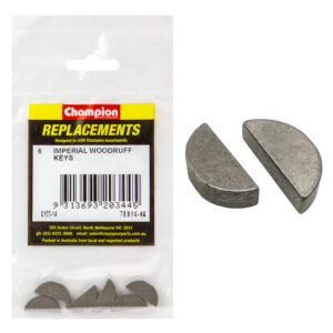Champion 7/8in x 1/4in Wka Woodruff Key -6pk