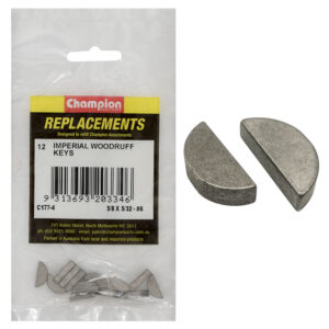 Champion 5/8in x 5/32in Wk6 Woodruff Key -12pk