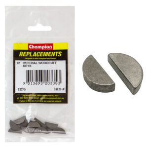 Champion 3/4in x 1/8in Wk7 Woodruff Key -12pk