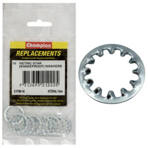 Champion 16mm internal Star Washer -10pk