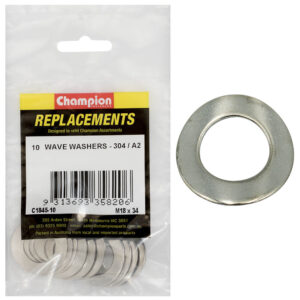 Washer Wave Stainless Steel M18 x 34mm 304/A2 10pk