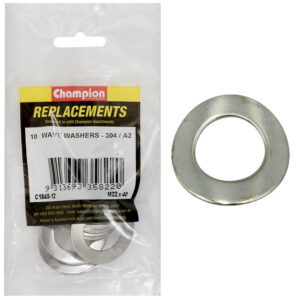 Washer Wave Stainless Steel M22 x 40mm 304/A2 10pk