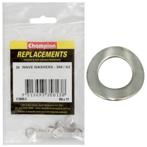 Washer Wave Stainless Steel M5 x 11mm 304/A2 30pk