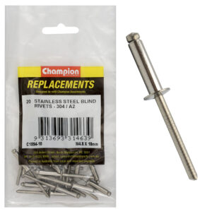 Champion 4.8 x 18mm Blind Rivet -304/A2 -20pk