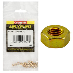 Champion M4 x 0.7 Hexagon Nut -20pk