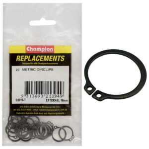 Champion 16mm External Circlip -20pk