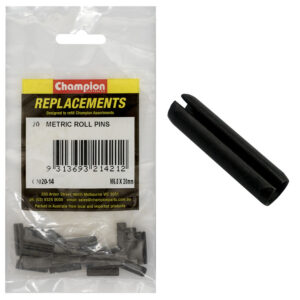 Champion 6.0 x 20mm Metric Roll Pin -20pk