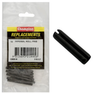 Champion 3/16 x 2in Imperial Roll Pin -10pk
