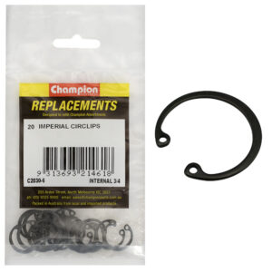 Champion 3/4in Imperial internal Circlip -20pk