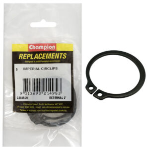 Champion 2in Imperial External Circlip -5pk