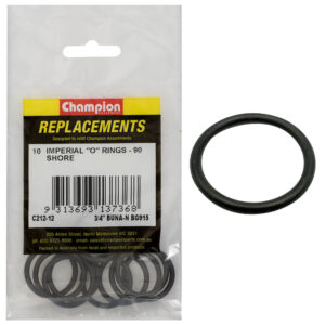 Champion 3/4i (Tube Ref) x.924(I.D) x.116 (Sec.) O-Ring-10pk