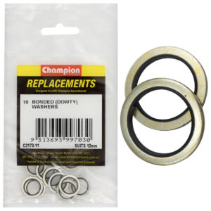 Champion Bonded Seal Washer (Dowty) 12mm -10pk