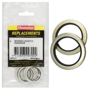 Champion Bonded Seal Washer (Dowty) 26mm -5pk