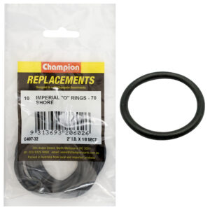 Champion 2in (I.D.) x 1/8in Imperial O-Ring -10pk